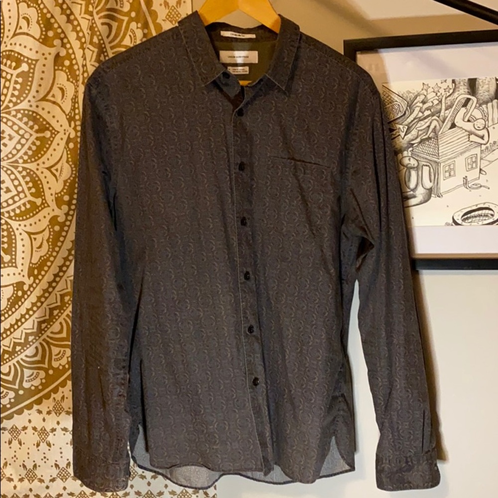 Urban Outfitters Patterned Button Down